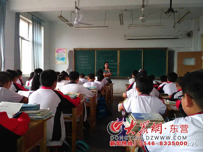 西刘桥初级中学:广饶县教研室视导我校教学工作