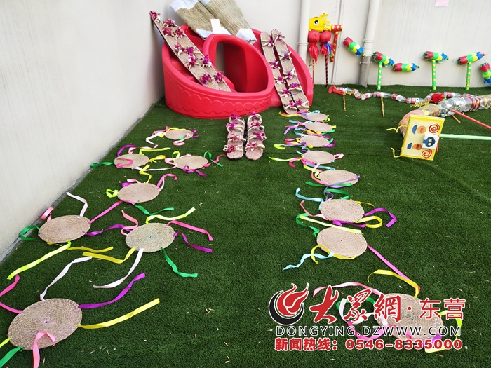 付窝幼儿园草编玩教具在市教师自制玩教具评比中喜获
