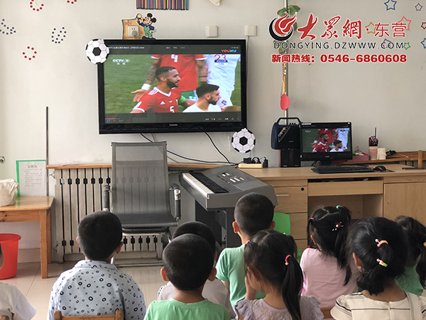 广饶码头中心幼儿园组织快乐足球杯主题活动
