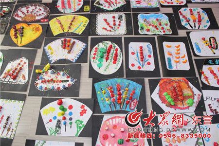 东营区实验幼儿园开展小梵高美术课程体验式