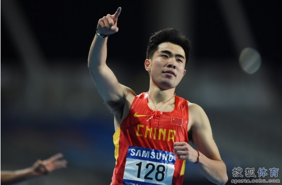 亚运会男子110米栏决赛 谢文骏逆转夺冠(组图