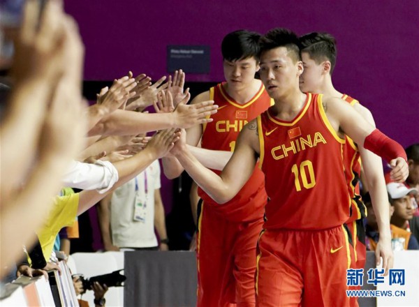 亚运会男篮小组赛:中国队胜菲律宾队