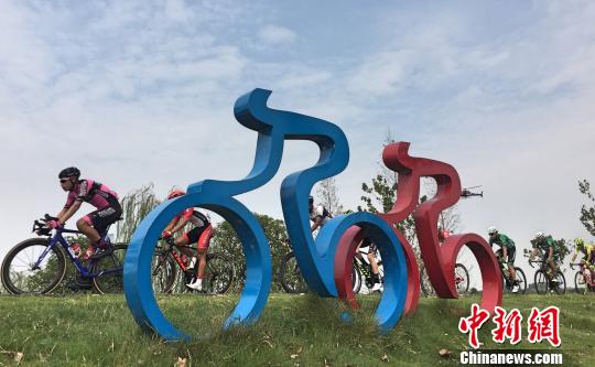 2018环中国国际公路自行车赛宜昌枝江赛段开