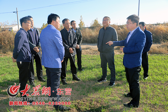 广饶县委常委,县委办公室主任李兴杰到帮扶村大码头镇