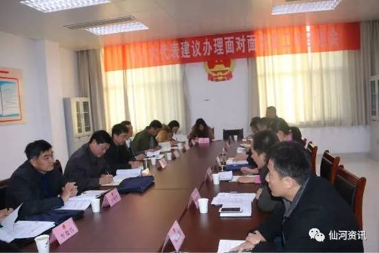 孙学诗带队到仙河镇开展人大代表建议面对面答