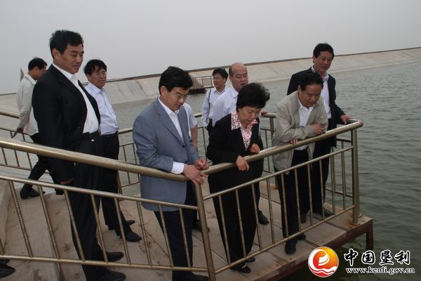 省海洋与渔业厅厅长侯英民来我县调研