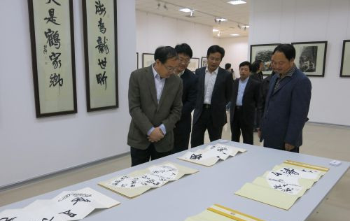 万千气象赵同祥王吉臣傅立王法科书画作品开展