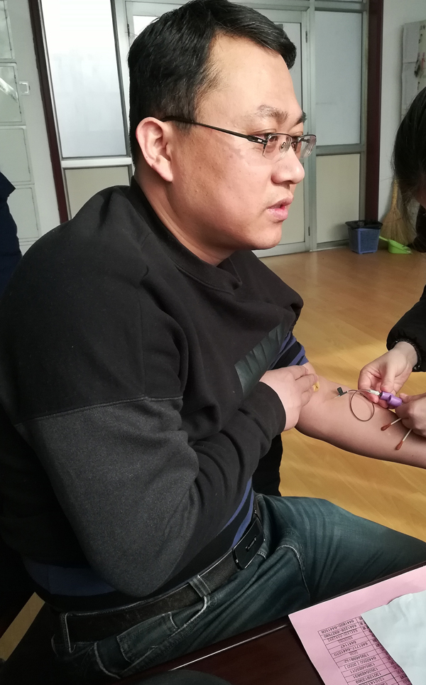 广饶县红十字会完成1例高分辨配型血样采集