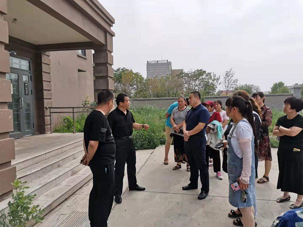 垦利区住建局积极推进名仕花园小区信访事项化解